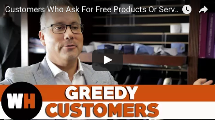 Customers Who Ask For Free Products Or Services by Art Lewin_art_lewin_how_to_business_advice