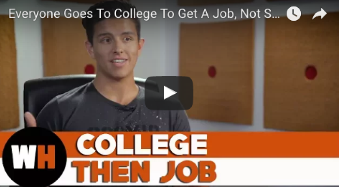 Everyone Goes To College To Get A Job, Not Start A Business by Joshua Chavez_generation_z_education_collegelife_career