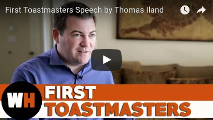 First Toastmasters Speech by Thomas Iland_speakers_life_public_speaking