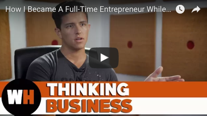 How I Became A Full-Time Entrepreneur While Working A 9 To 5 by Joshua Chavez_graduation_generation_z_work_life_cubicle