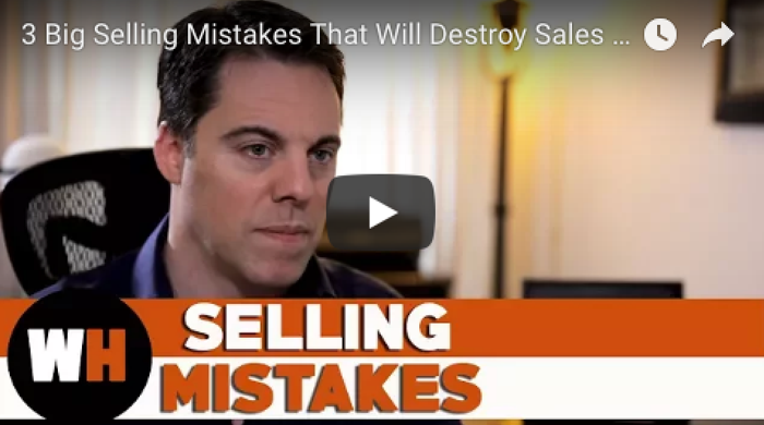 3 Big Selling Mistakes That Will Destroy Sales by Benjamin Pratt_sales_tips