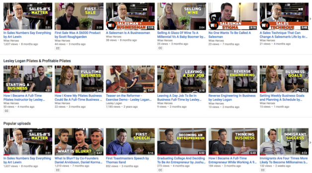 top_10_most_viewed_video_interviews_on Wise_Heroes_for 2017